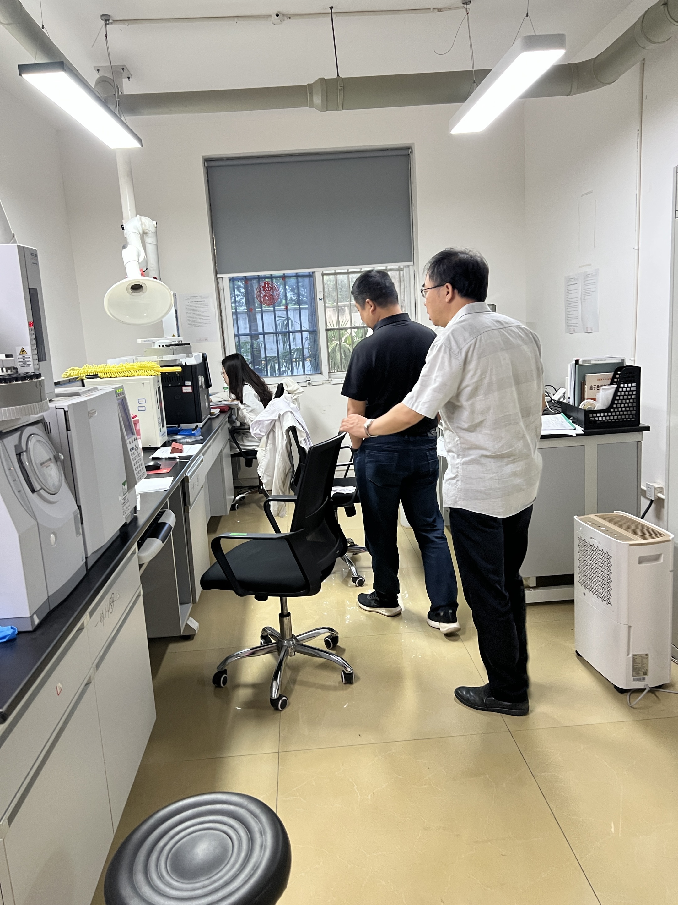 參觀四川沐萱環(huán)境監(jiān)測(cè)科技有限公司