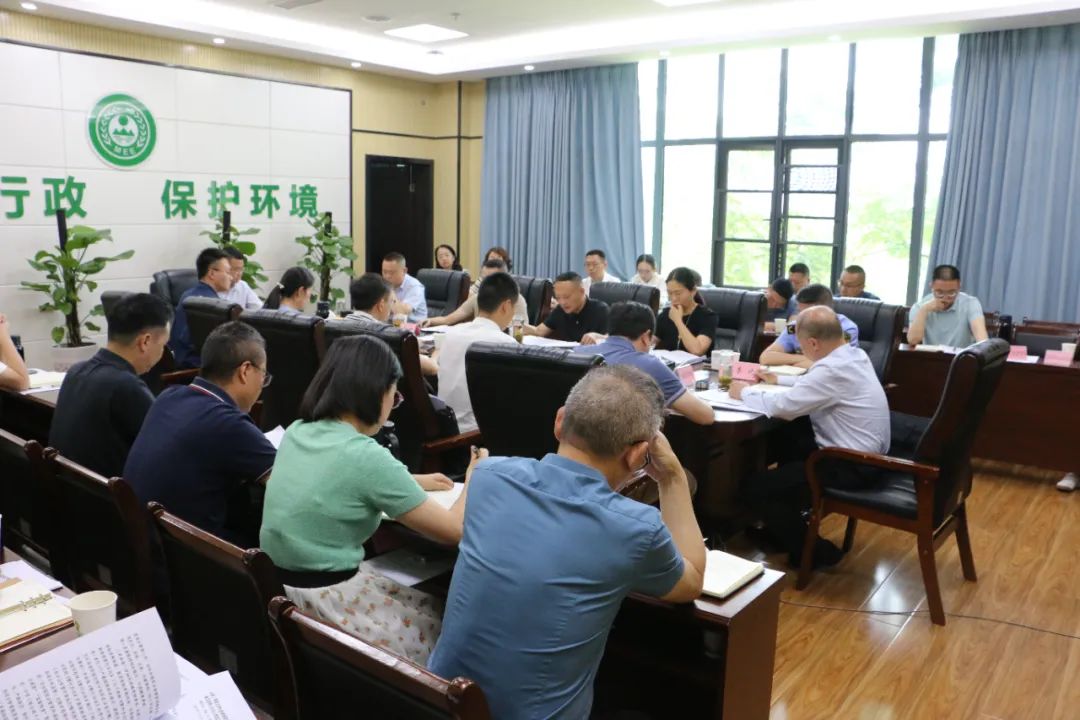 瀘州市生態(tài)環(huán)境局召開(kāi)2025年第二季度全市生態(tài)環(huán)保資金項(xiàng)目管理工作會(huì)