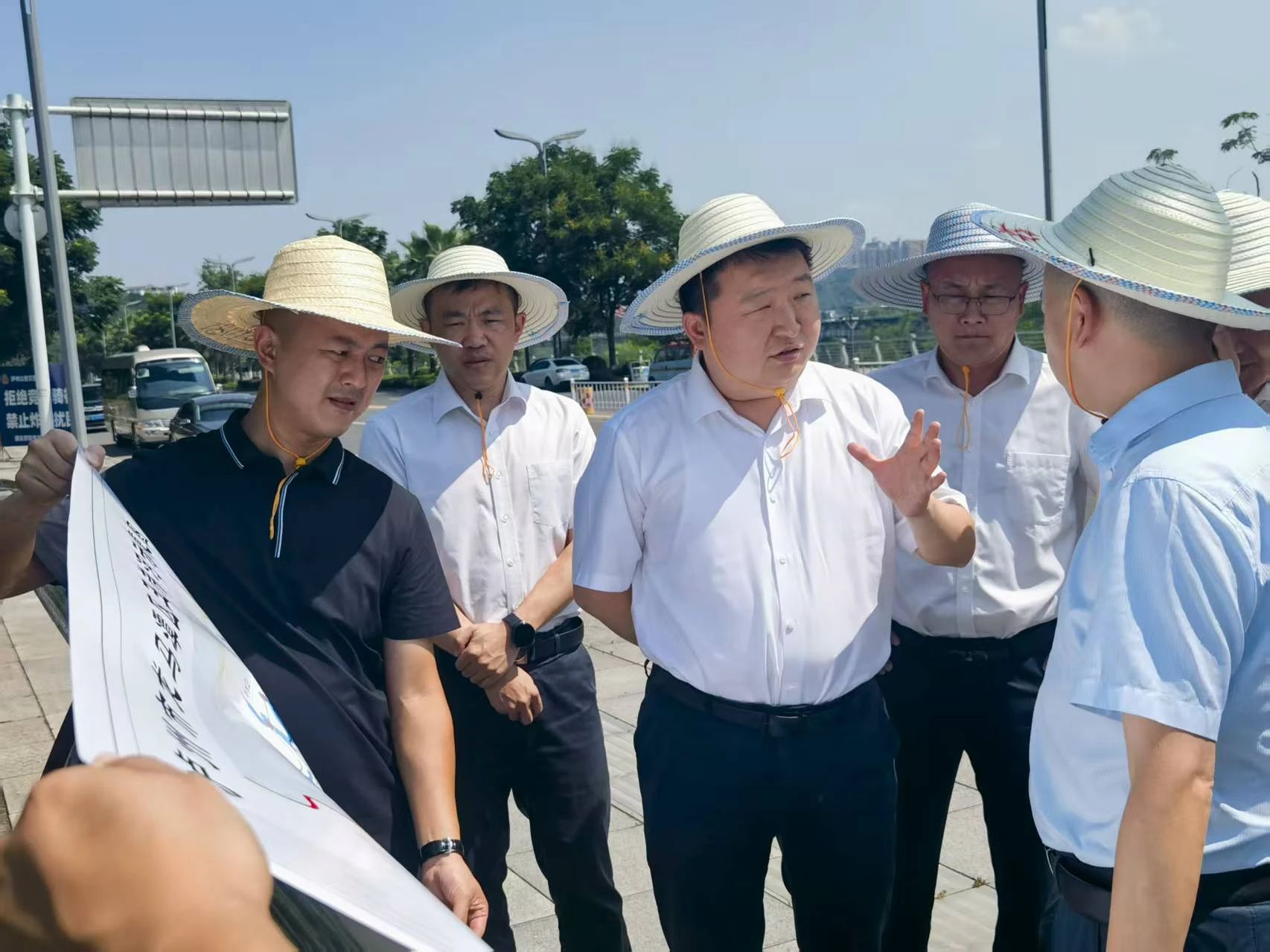 朱江帶隊(duì)調(diào)研玉帶河綜合治理工作